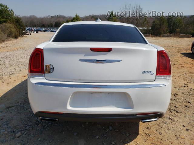 2016 Chrysler 300c  White vin: 2C3CCAEG3GH320357