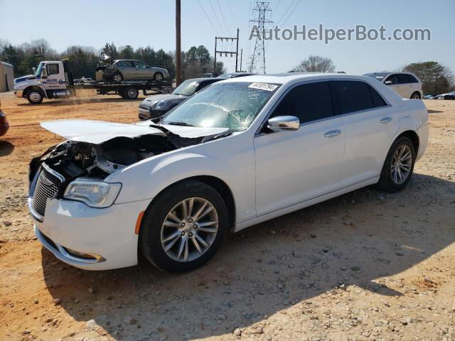 2016 Chrysler 300c  White vin: 2C3CCAEG3GH320357