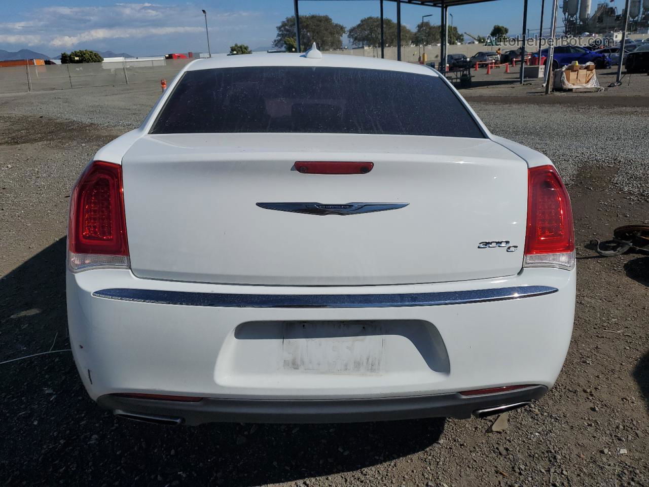 2016 Chrysler 300c  White vin: 2C3CCAEG3GH343007