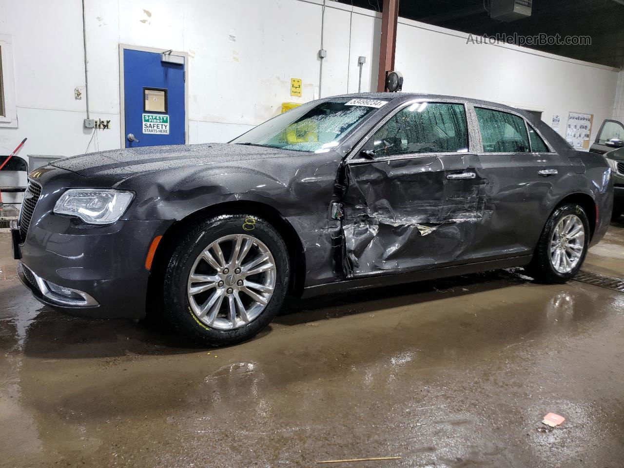 2016 Chrysler 300c  Серый vin: 2C3CCAEG3GH343301