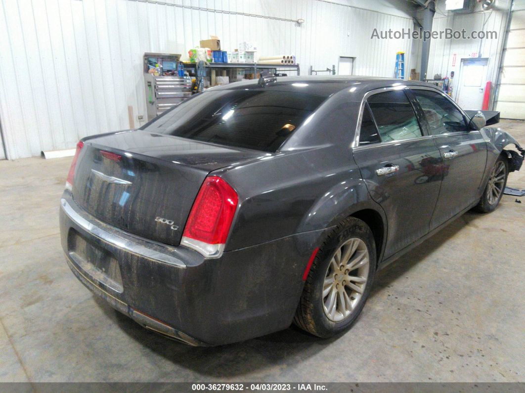 2017 Chrysler 300 300c Gray vin: 2C3CCAEG3HH565127