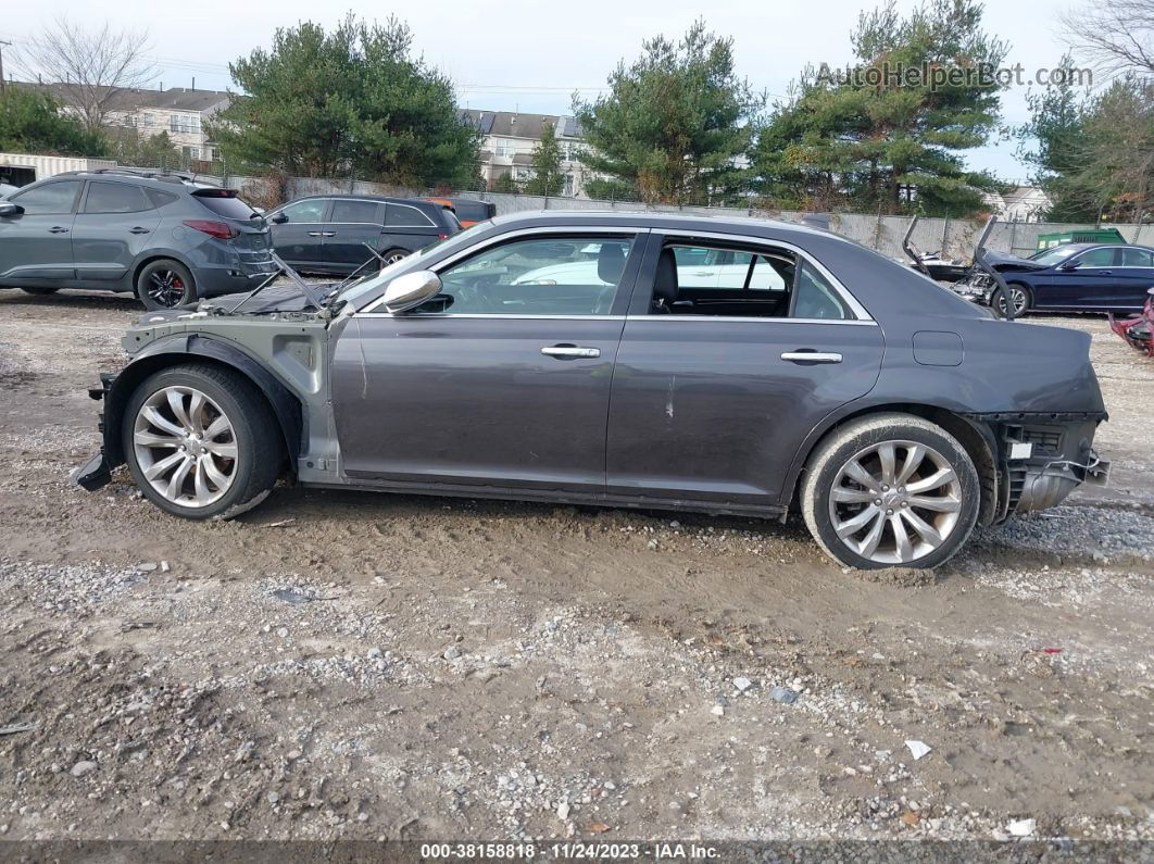 2017 Chrysler 300c   Gray vin: 2C3CCAEG3HH586284