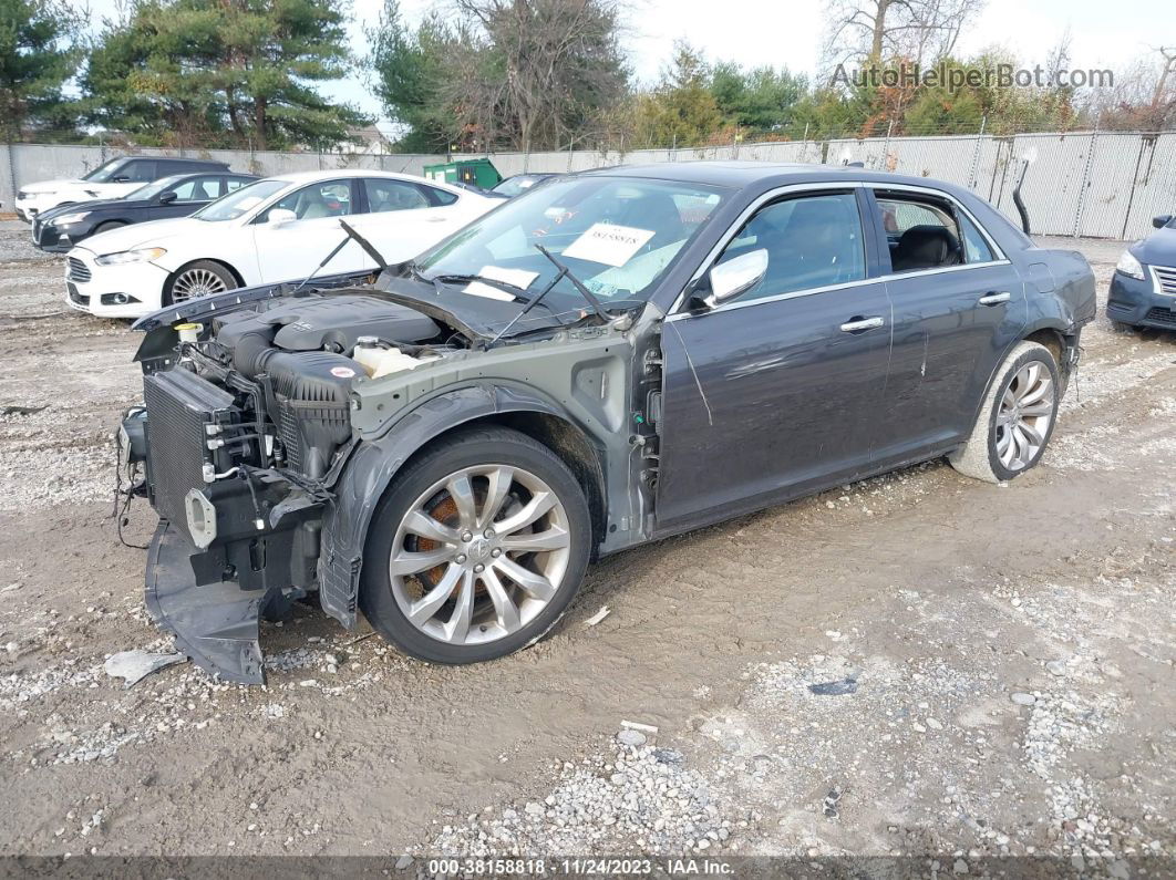 2017 Chrysler 300c   Gray vin: 2C3CCAEG3HH586284