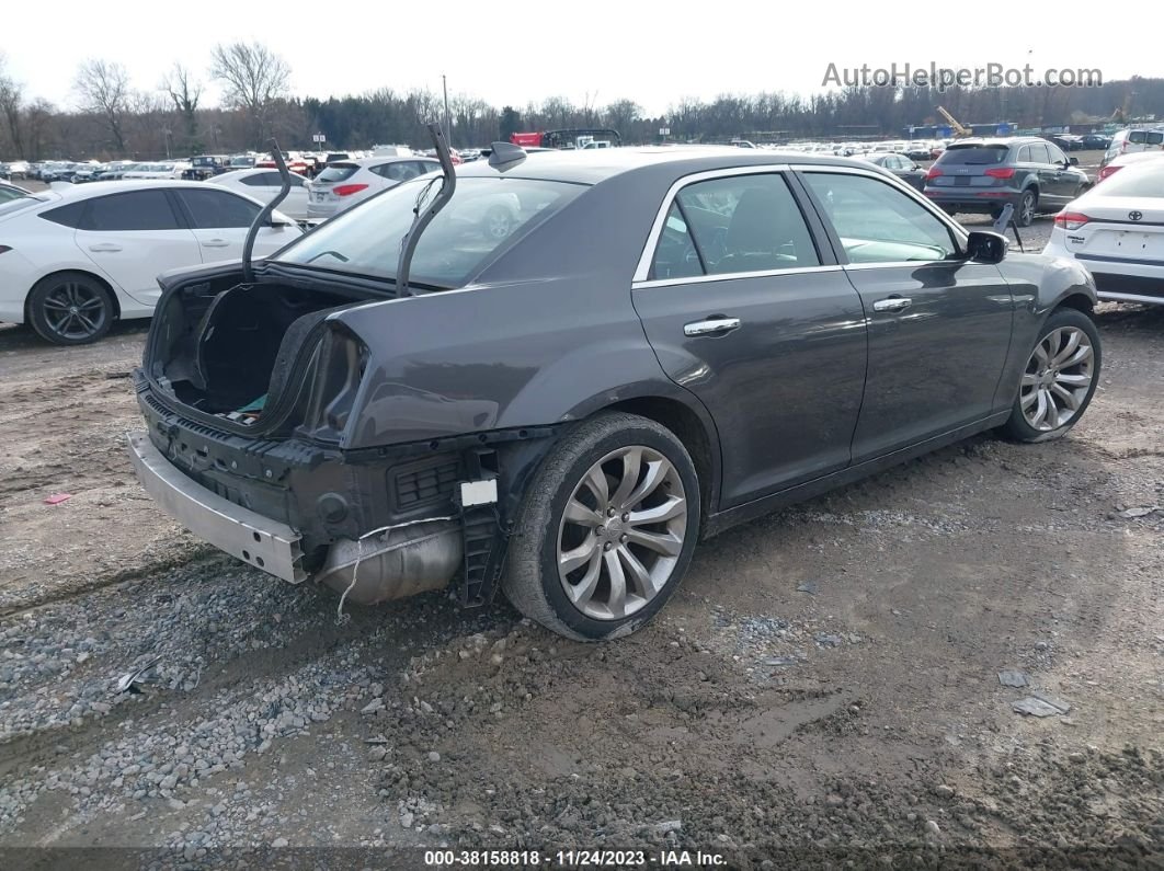 2017 Chrysler 300c   Серый vin: 2C3CCAEG3HH586284