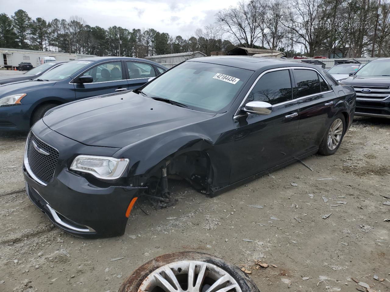 2017 Chrysler 300c  Черный vin: 2C3CCAEG3HH663557