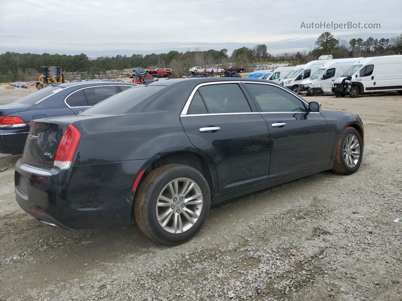 2017 Chrysler 300c  Черный vin: 2C3CCAEG3HH663557