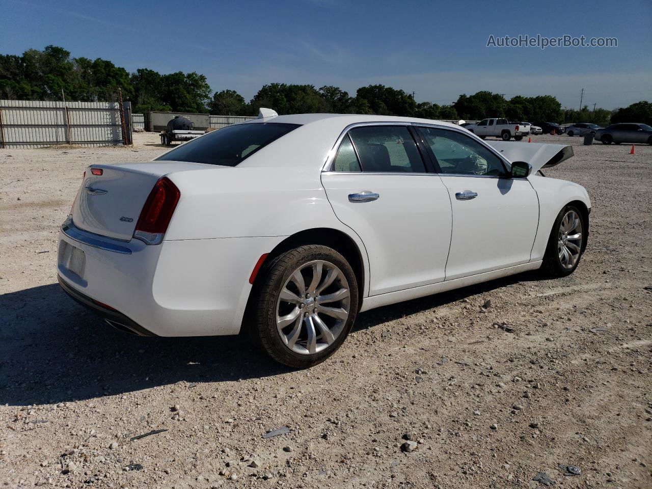 2019 Chrysler 300 Limited Белый vin: 2C3CCAEG3KH631408