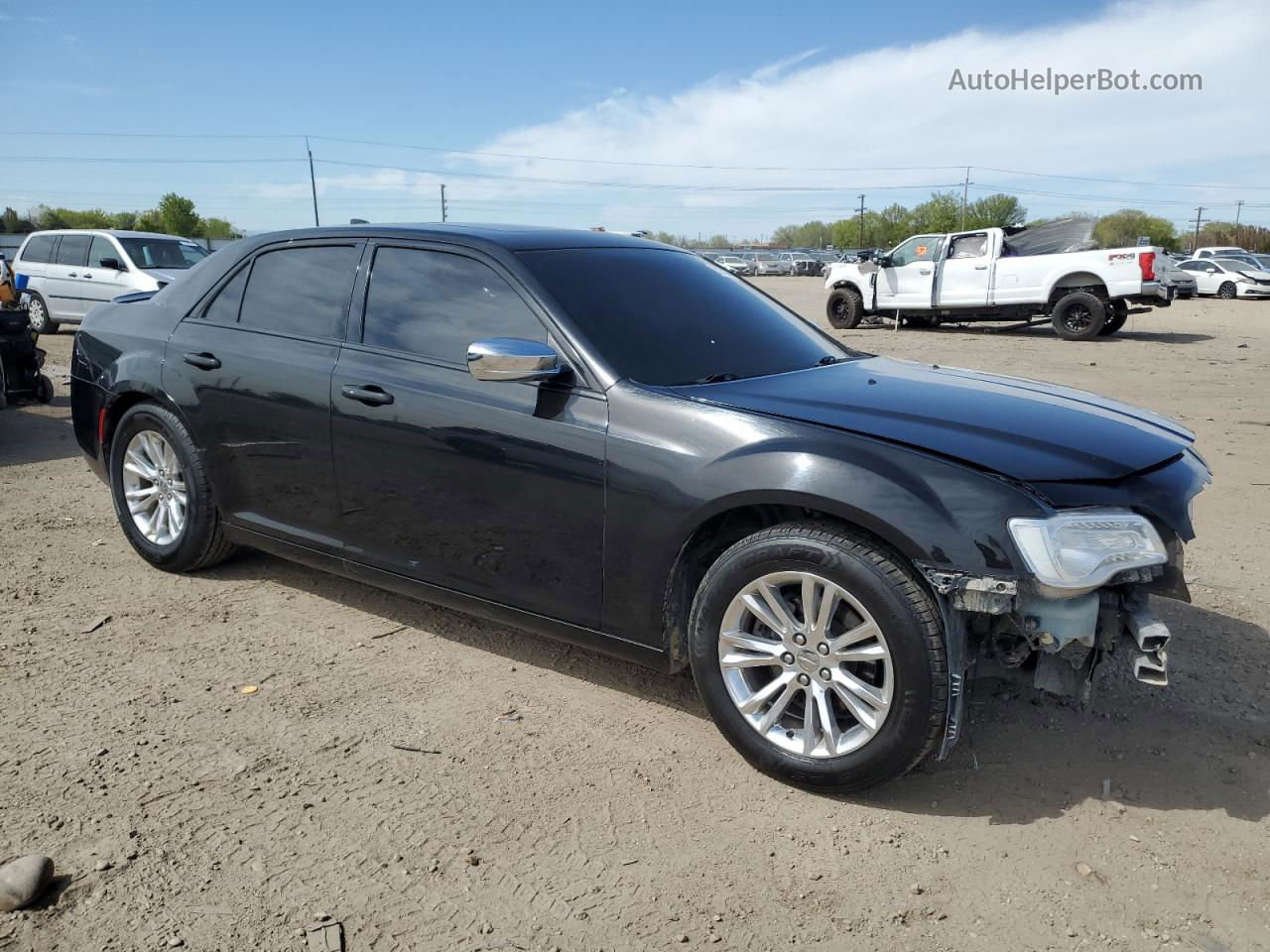 2016 Chrysler 300c  Черный vin: 2C3CCAEG4GH105599