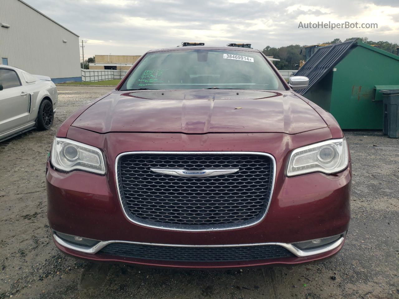 2016 Chrysler 300c  Maroon vin: 2C3CCAEG4GH151708