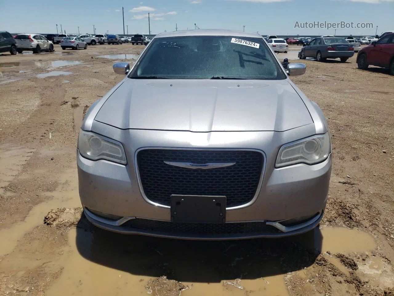 2016 Chrysler 300c  Silver vin: 2C3CCAEG4GH170422