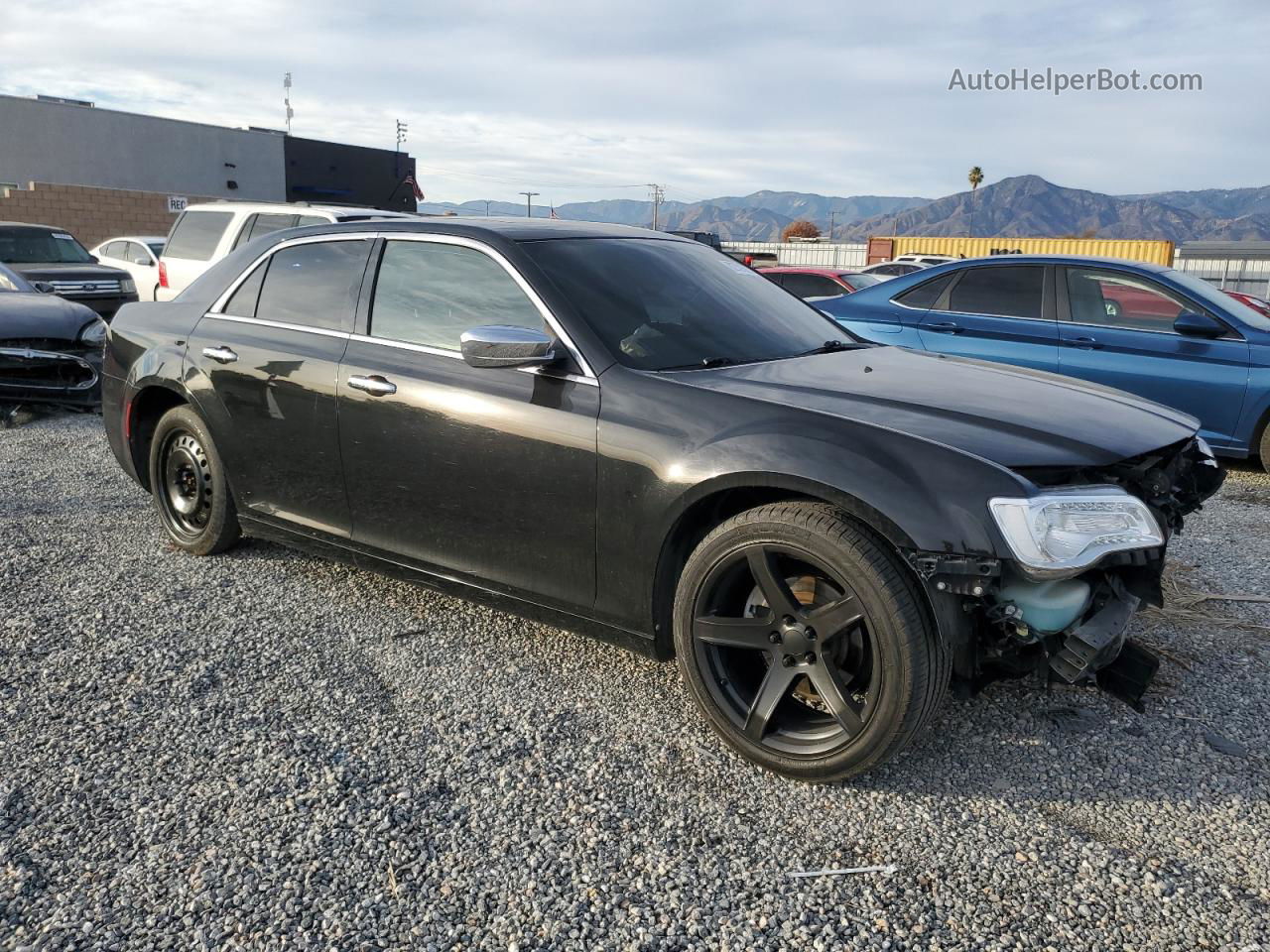 2016 Chrysler 300c  Black vin: 2C3CCAEG4GH207517