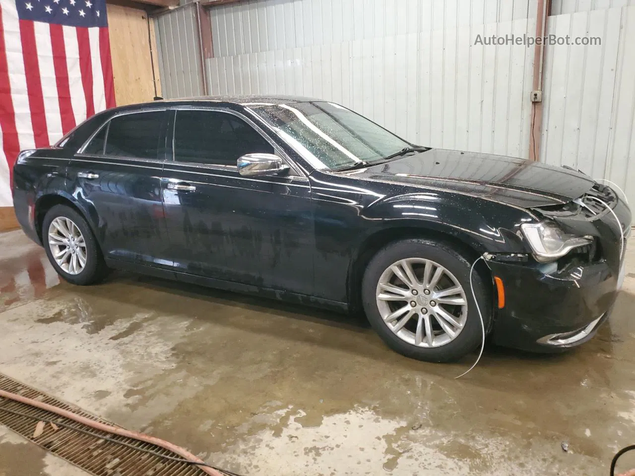 2017 Chrysler 300c  Black vin: 2C3CCAEG4HH564293