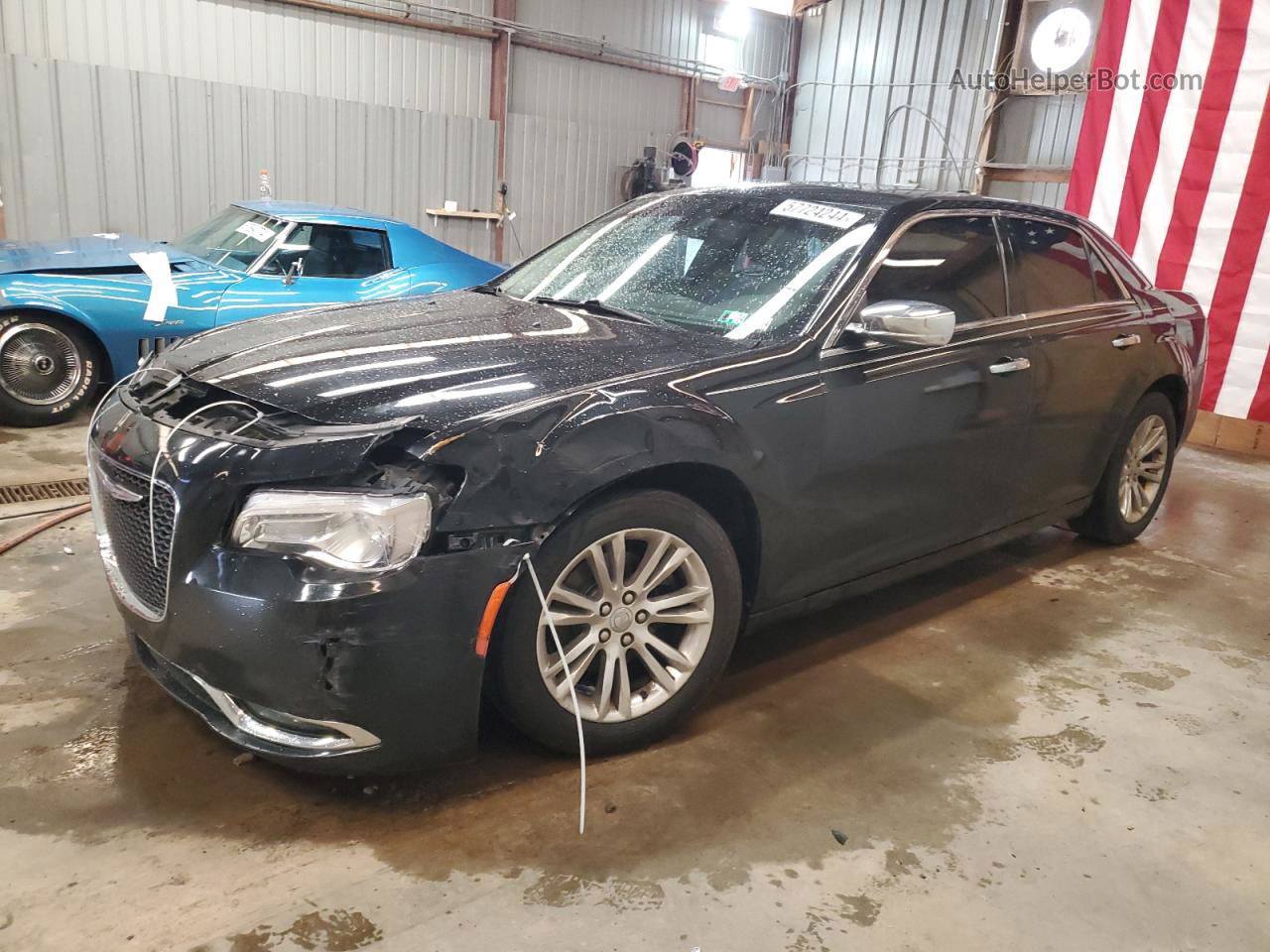 2017 Chrysler 300c  Black vin: 2C3CCAEG4HH564293