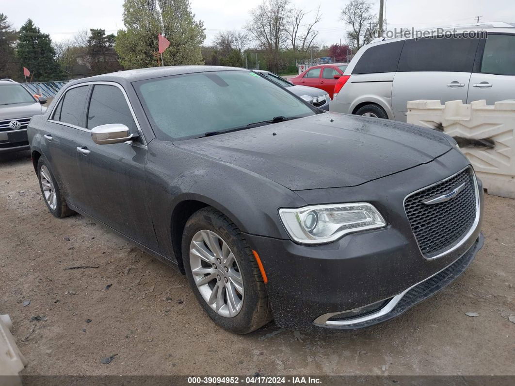 2017 Chrysler 300c   Серый vin: 2C3CCAEG4HH570529