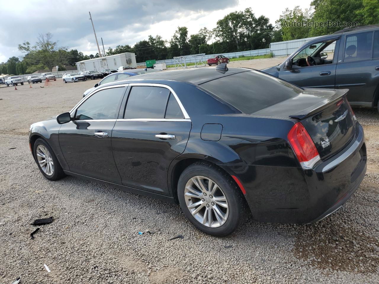 2017 Chrysler 300c  Black vin: 2C3CCAEG4HH571051