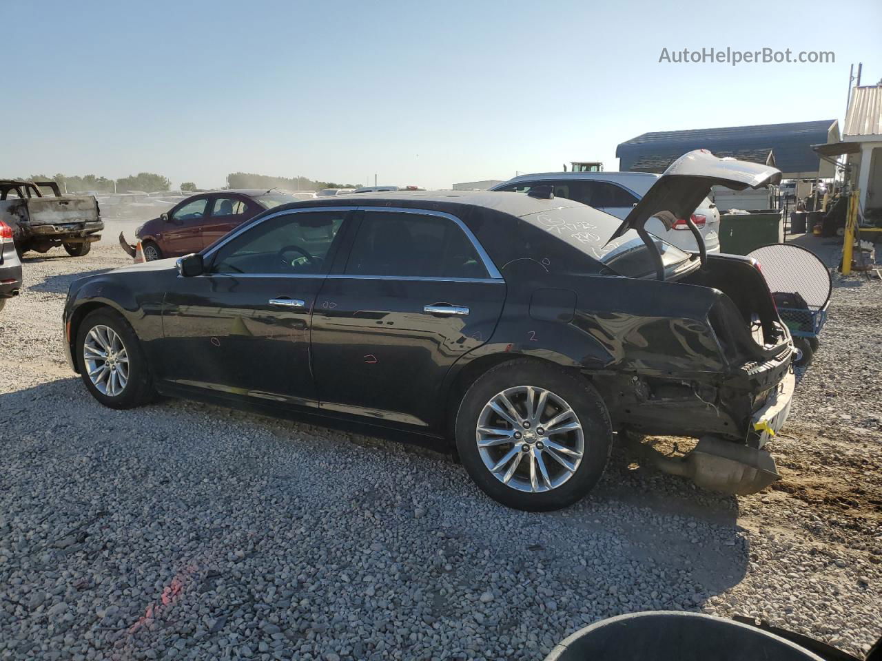 2017 Chrysler 300c  Black vin: 2C3CCAEG4HH657511