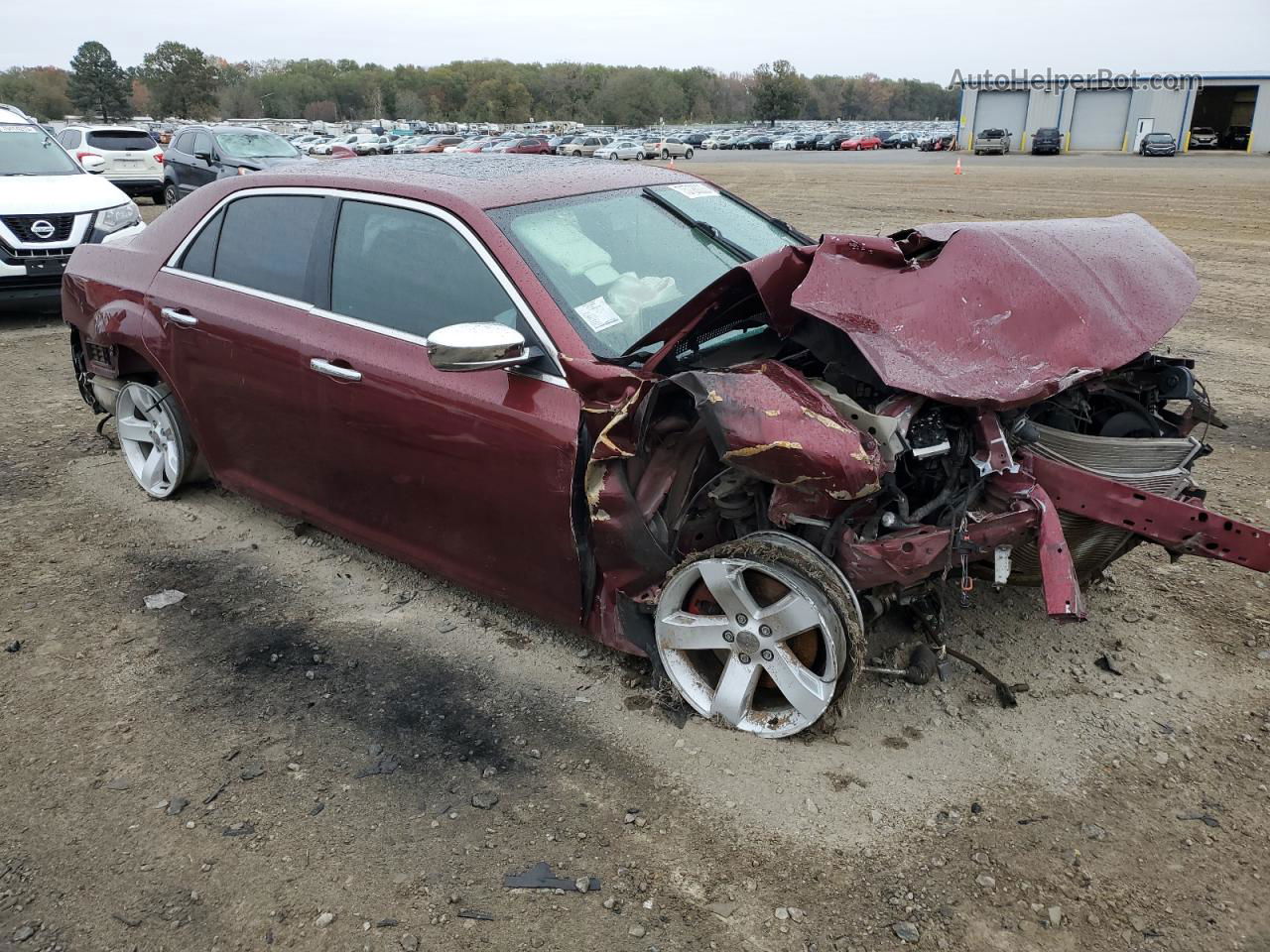 2019 Chrysler 300 Limited Red vin: 2C3CCAEG4KH585944