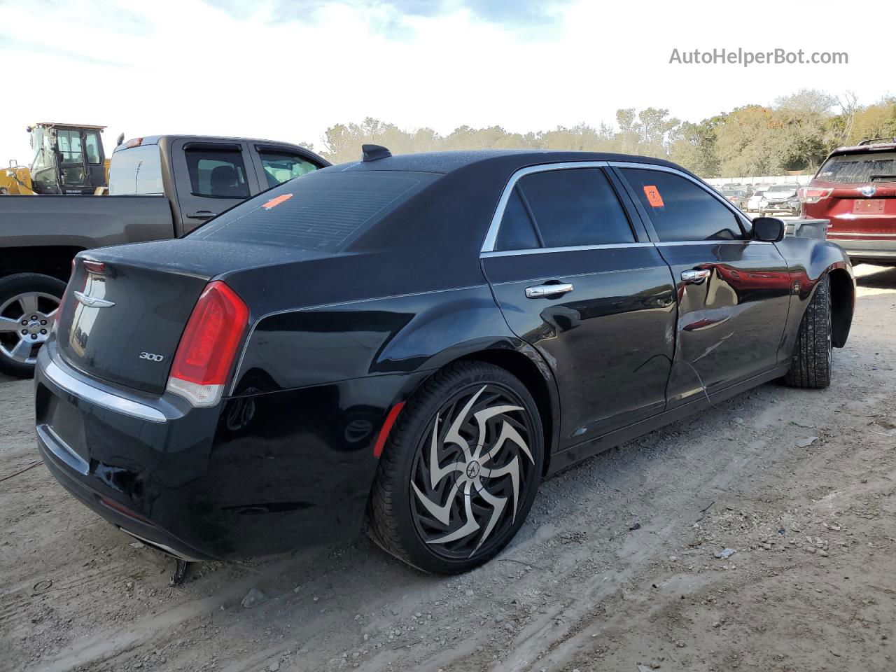 2019 Chrysler 300 Limited Black vin: 2C3CCAEG4KH683095