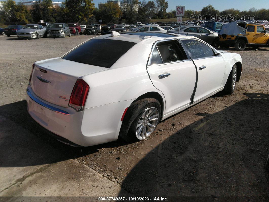 2016 Chrysler 300   White vin: 2C3CCAEG5GH100539