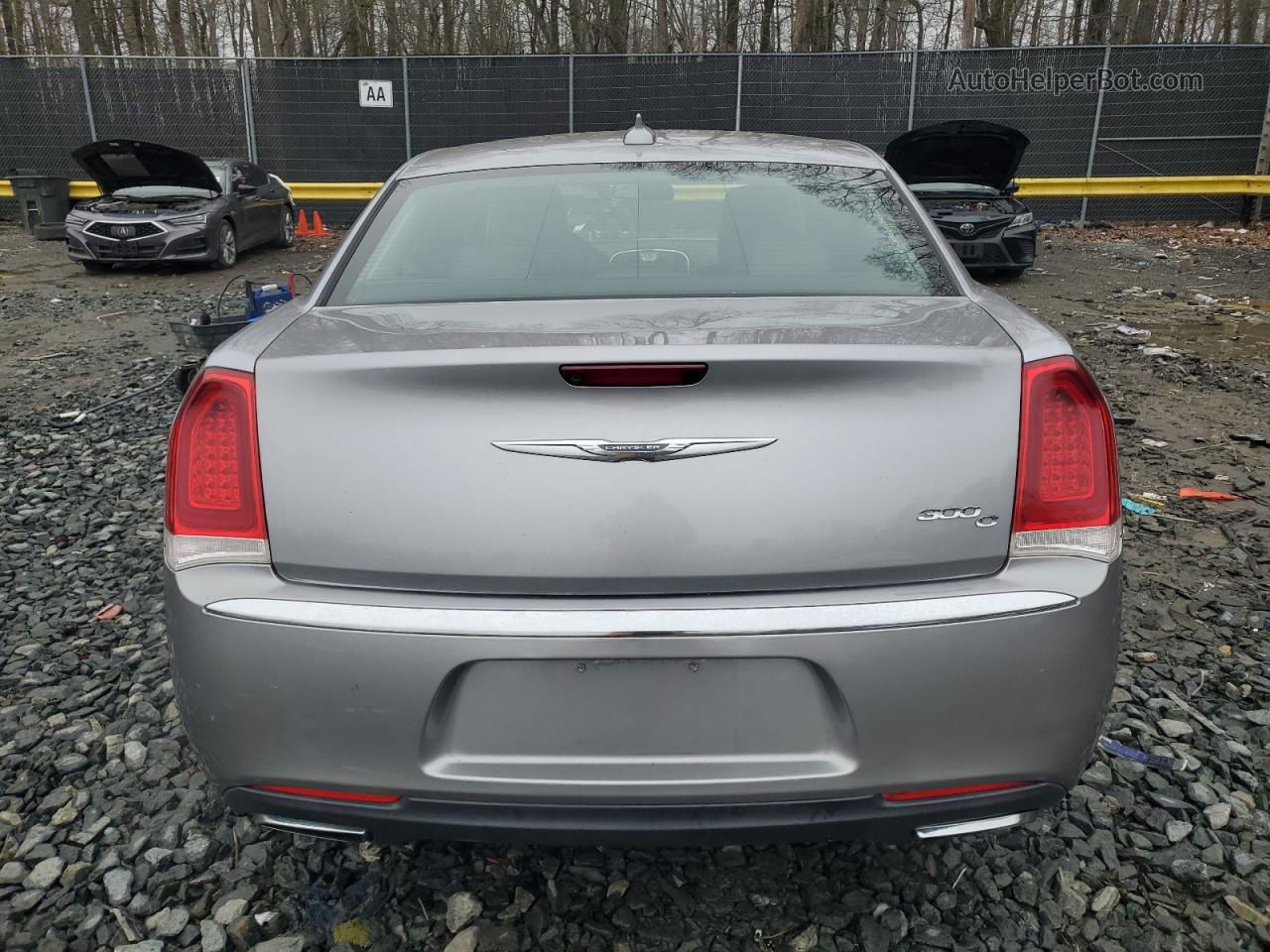 2016 Chrysler 300c  Silver vin: 2C3CCAEG5GH189769