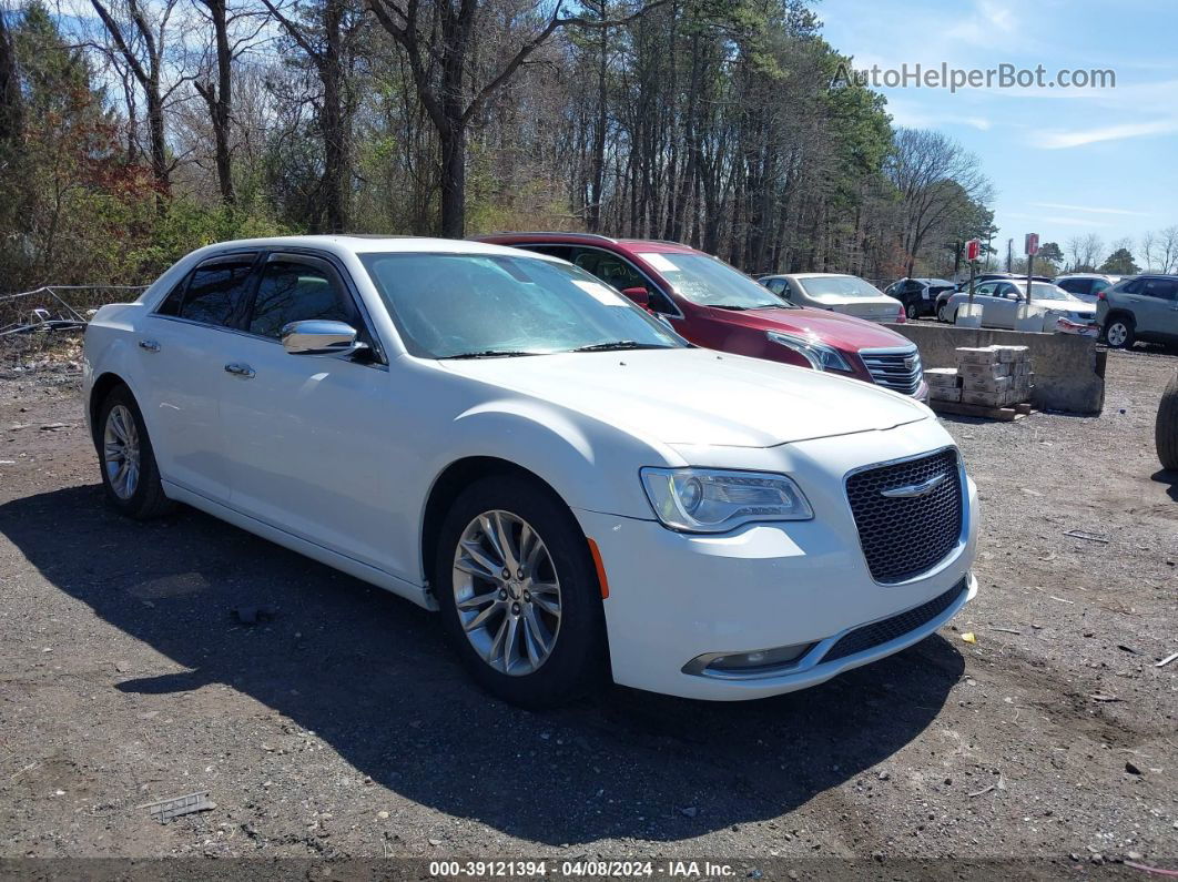 2016 Chrysler 300c White vin: 2C3CCAEG5GH268696