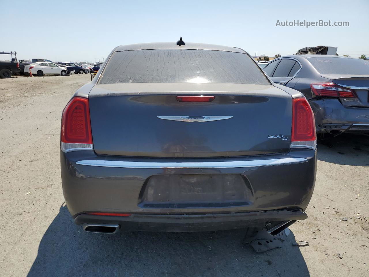 2016 Chrysler 300c  Gray vin: 2C3CCAEG5GH320148