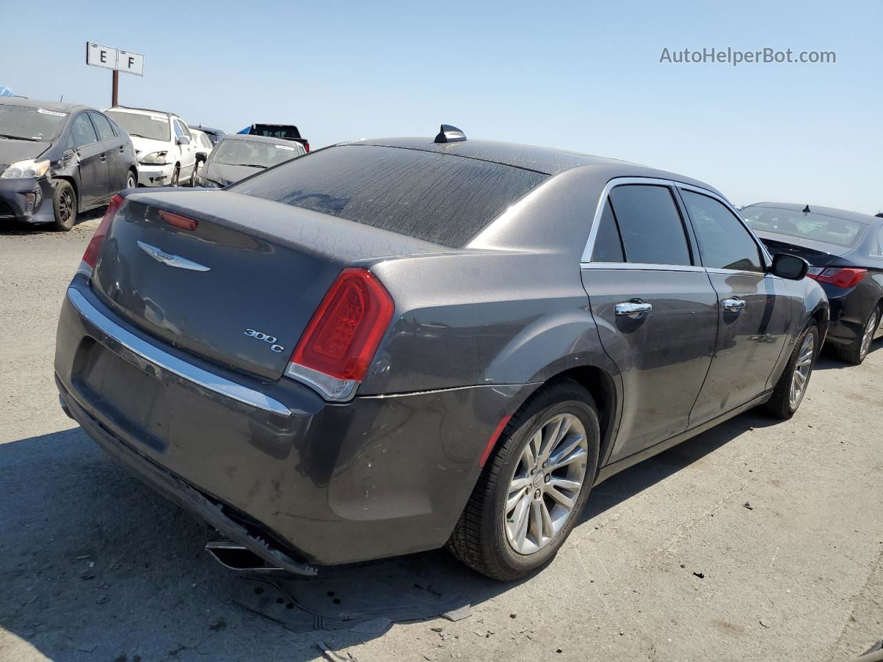 2016 Chrysler 300c  Серый vin: 2C3CCAEG5GH320148