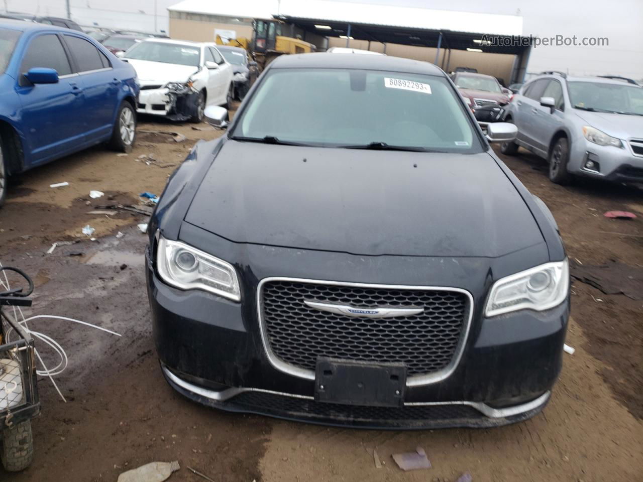 2016 Chrysler 300c  Black vin: 2C3CCAEG5GH334275