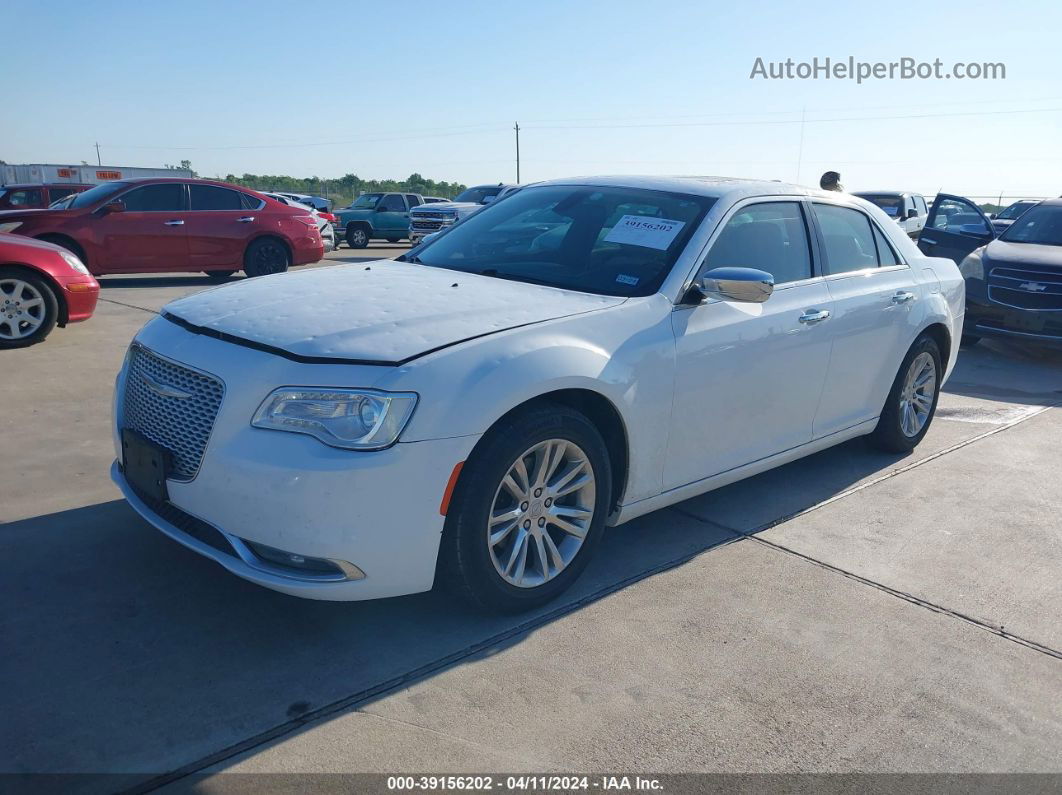 2017 Chrysler 300c   White vin: 2C3CCAEG5HH549883