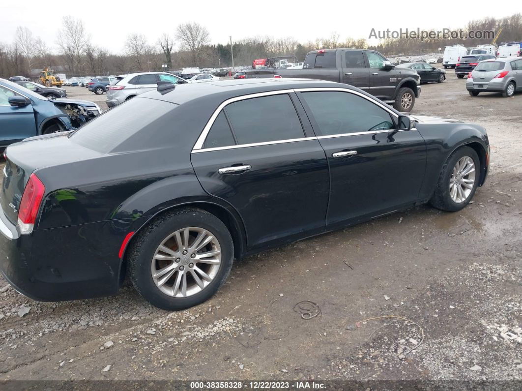 2017 Chrysler 300c   Черный vin: 2C3CCAEG5HH549981