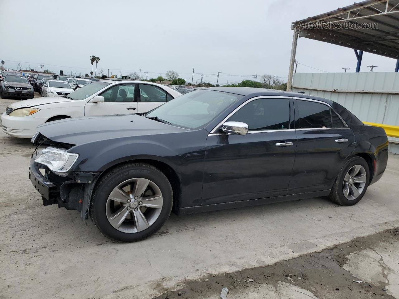 2017 Chrysler 300c  Gray vin: 2C3CCAEG5HH570166