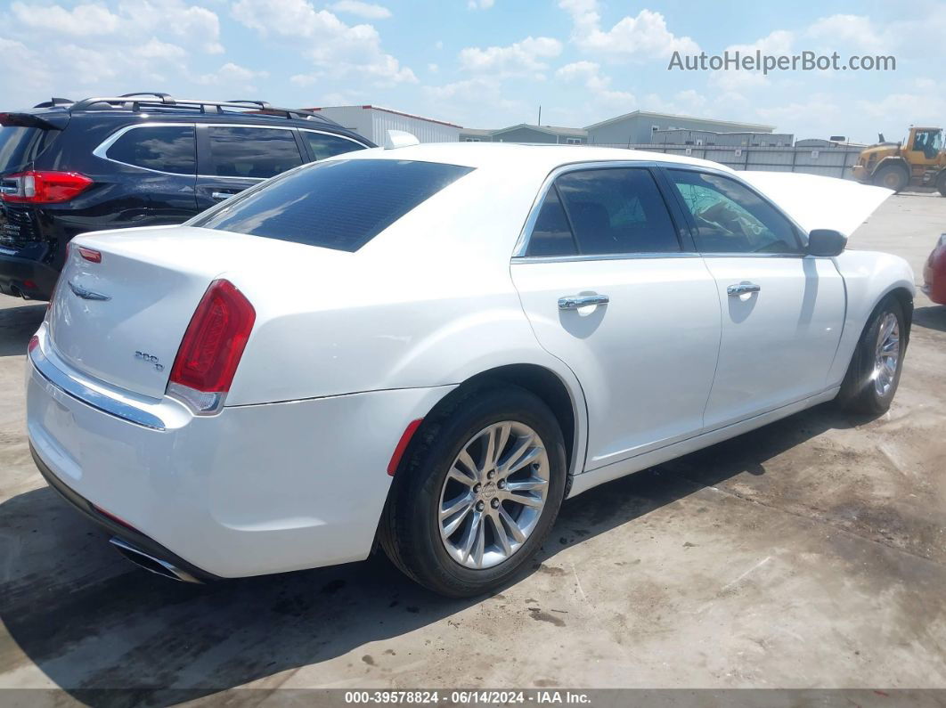 2017 Chrysler 300c   White vin: 2C3CCAEG5HH571088