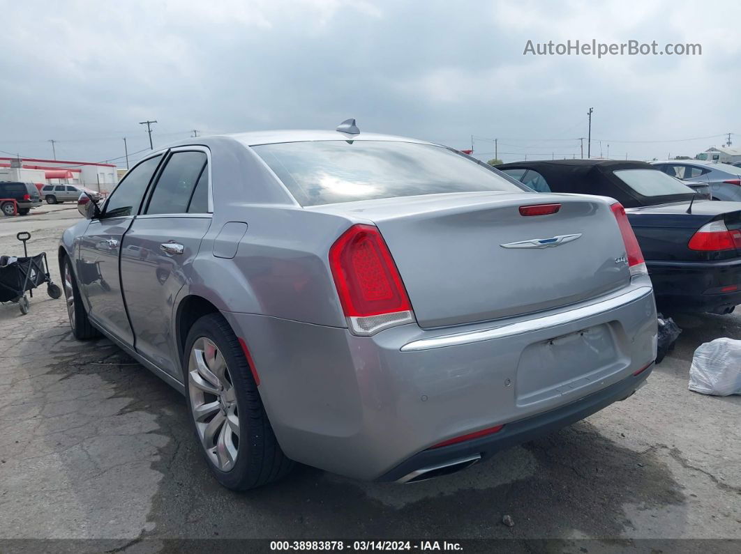 2017 Chrysler 300c   Silver vin: 2C3CCAEG5HH586402