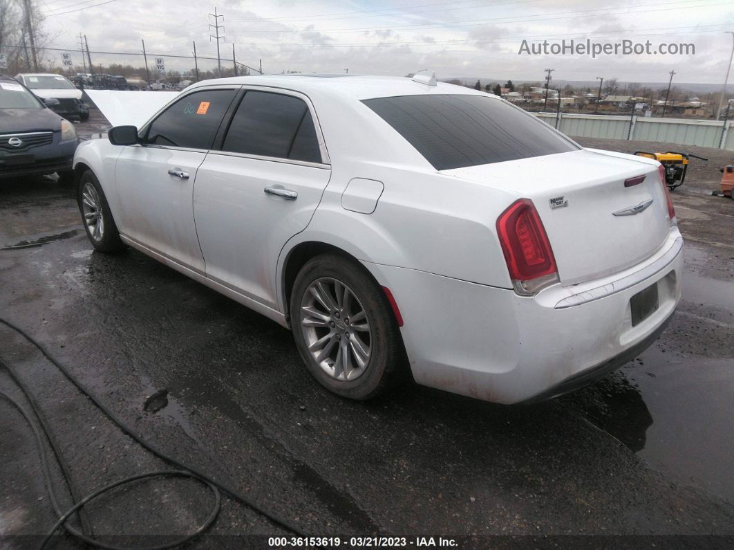 2017 Chrysler 300c Белый vin: 2C3CCAEG5HH591101