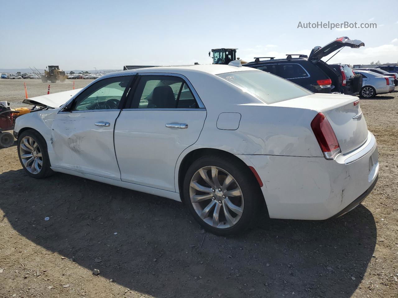 2019 Chrysler 300 Limited White vin: 2C3CCAEG5KH562978