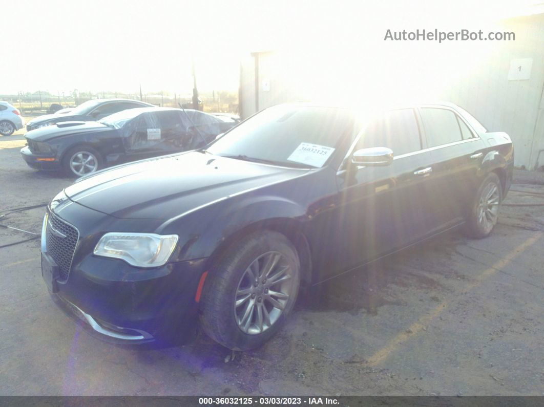 2016 Chrysler 300 300c Черный vin: 2C3CCAEG6GH190333