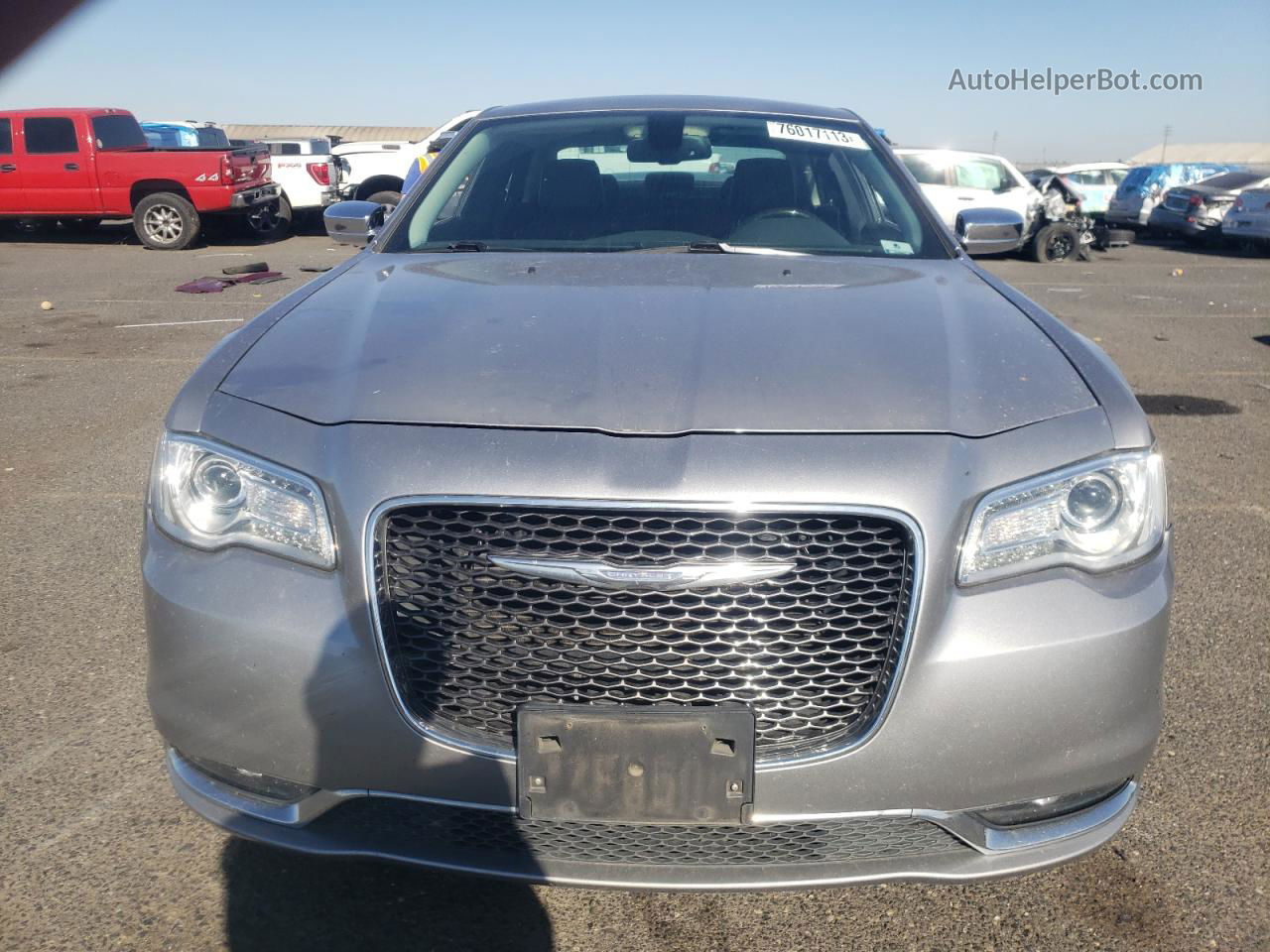 2016 Chrysler 300c  Silver vin: 2C3CCAEG6GH229972