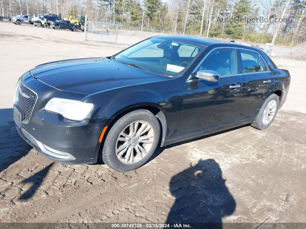 2016 Chrysler 300c Black vin: 2C3CCAEG6GH273423