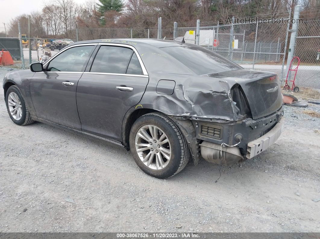 2016 Chrysler 300 300c Gray vin: 2C3CCAEG6GH333829