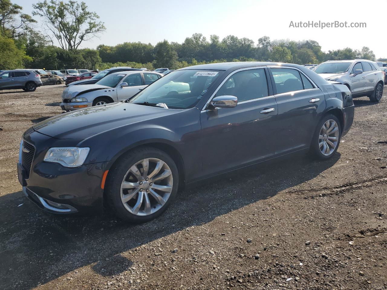 2017 Chrysler 300c  Черный vin: 2C3CCAEG6HH576851