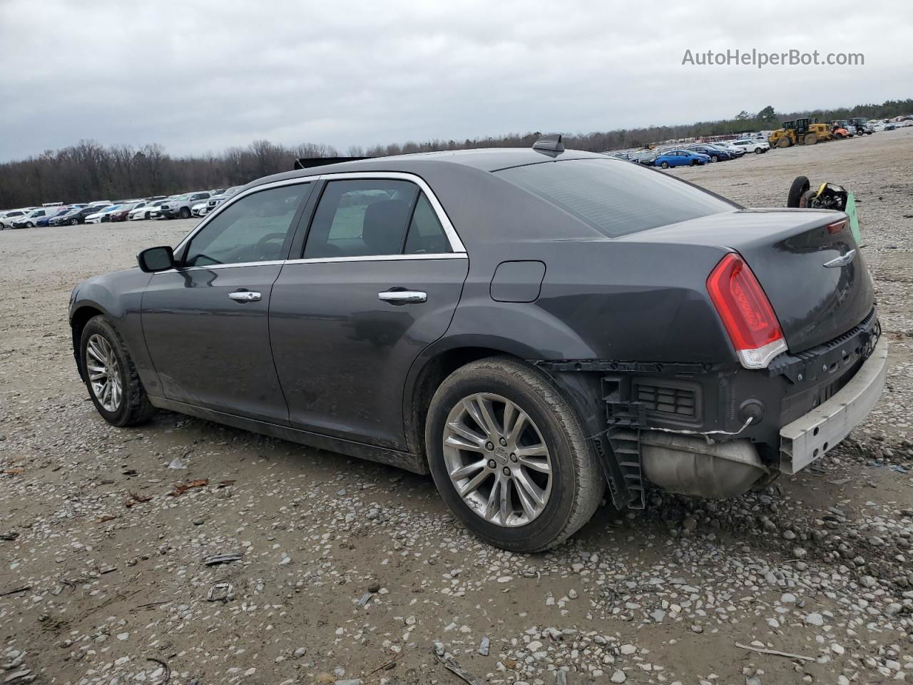 2017 Chrysler 300c  Gray vin: 2C3CCAEG6HH663374