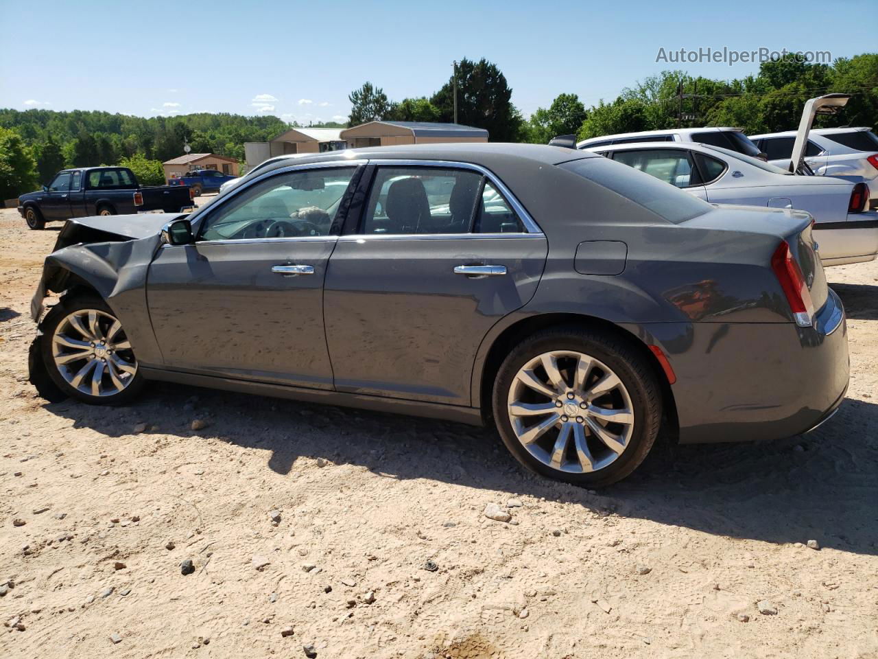 2019 Chrysler 300 Limited Gray vin: 2C3CCAEG6KH528354