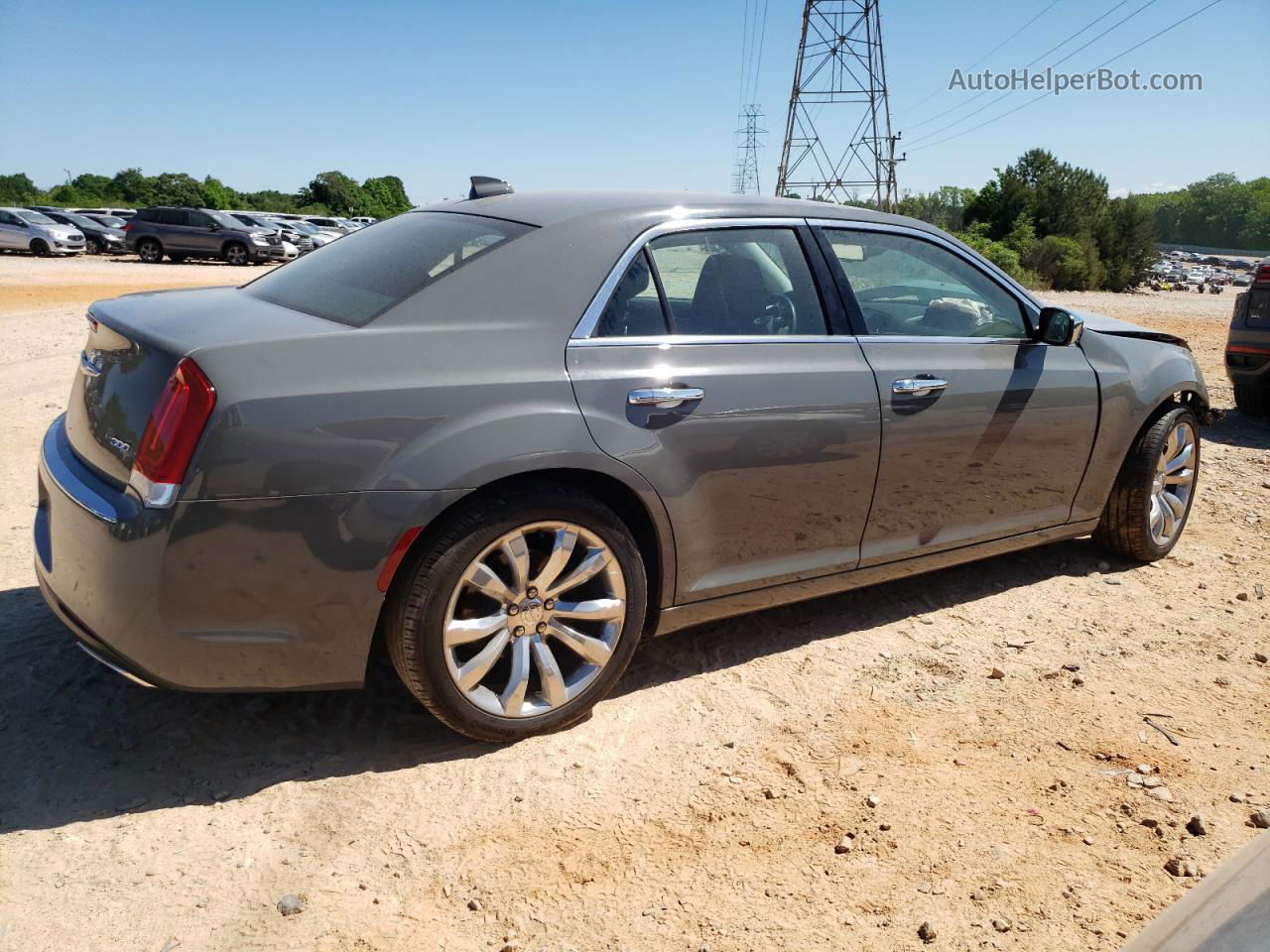 2019 Chrysler 300 Limited Gray vin: 2C3CCAEG6KH528354