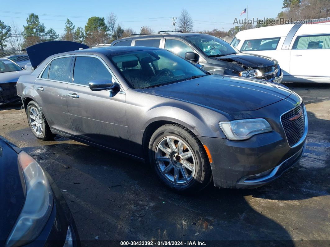 2016 Chrysler 300 300c Gray vin: 2C3CCAEG7GH111252