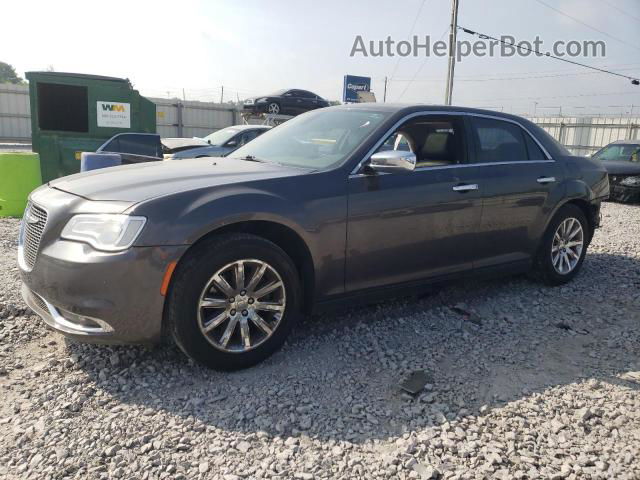 2016 Chrysler 300c  Gray vin: 2C3CCAEG7GH116645
