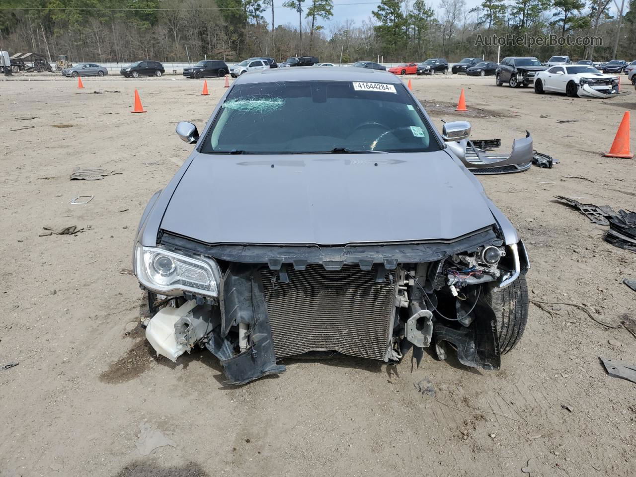 2016 Chrysler 300c  Silver vin: 2C3CCAEG7GH161357