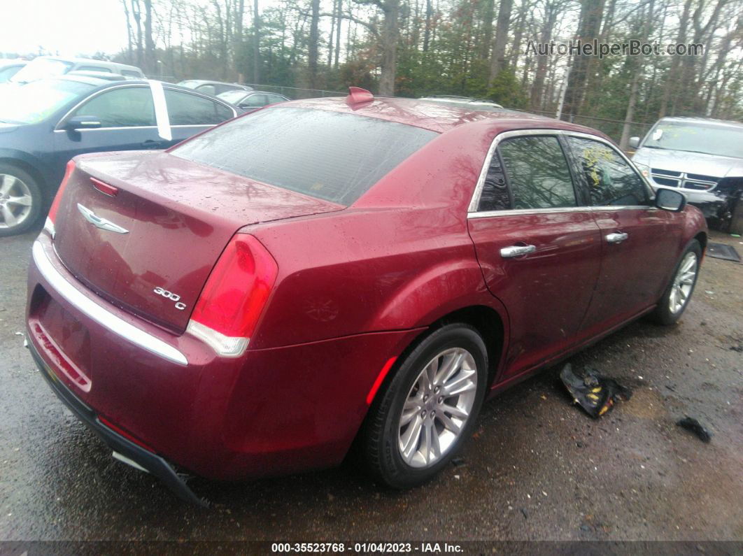 2016 Chrysler 300   Красный vin: 2C3CCAEG7GH190048