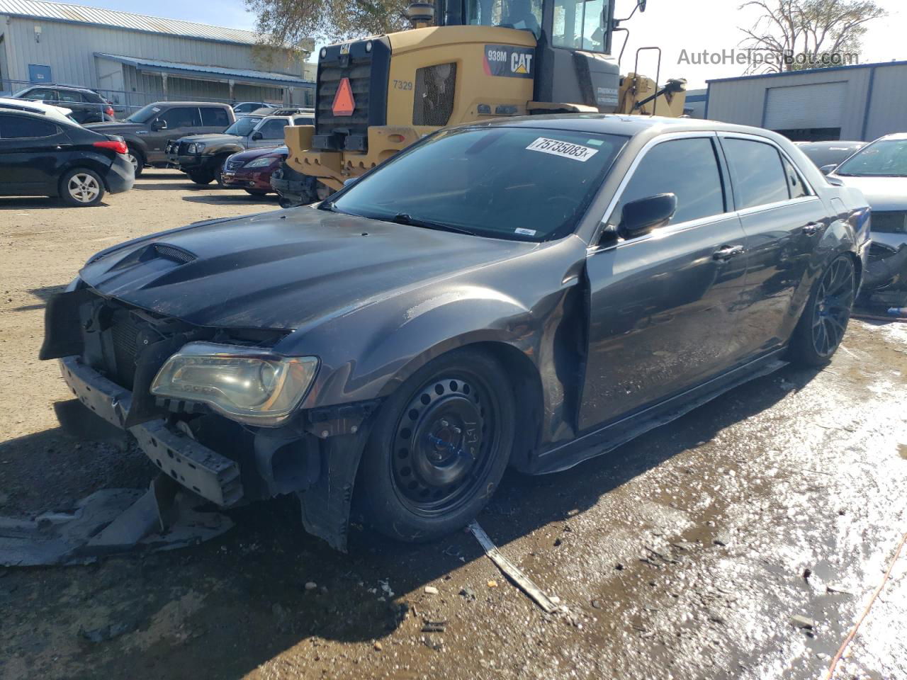 2016 Chrysler 300c  Gray vin: 2C3CCAEG7GH197906