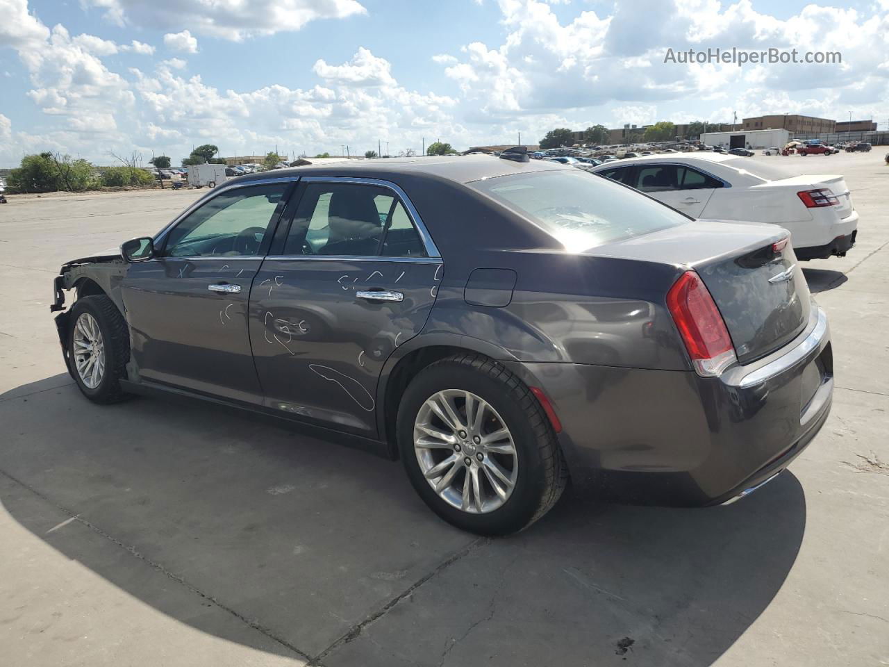 2017 Chrysler 300c  Gray vin: 2C3CCAEG7HH662458