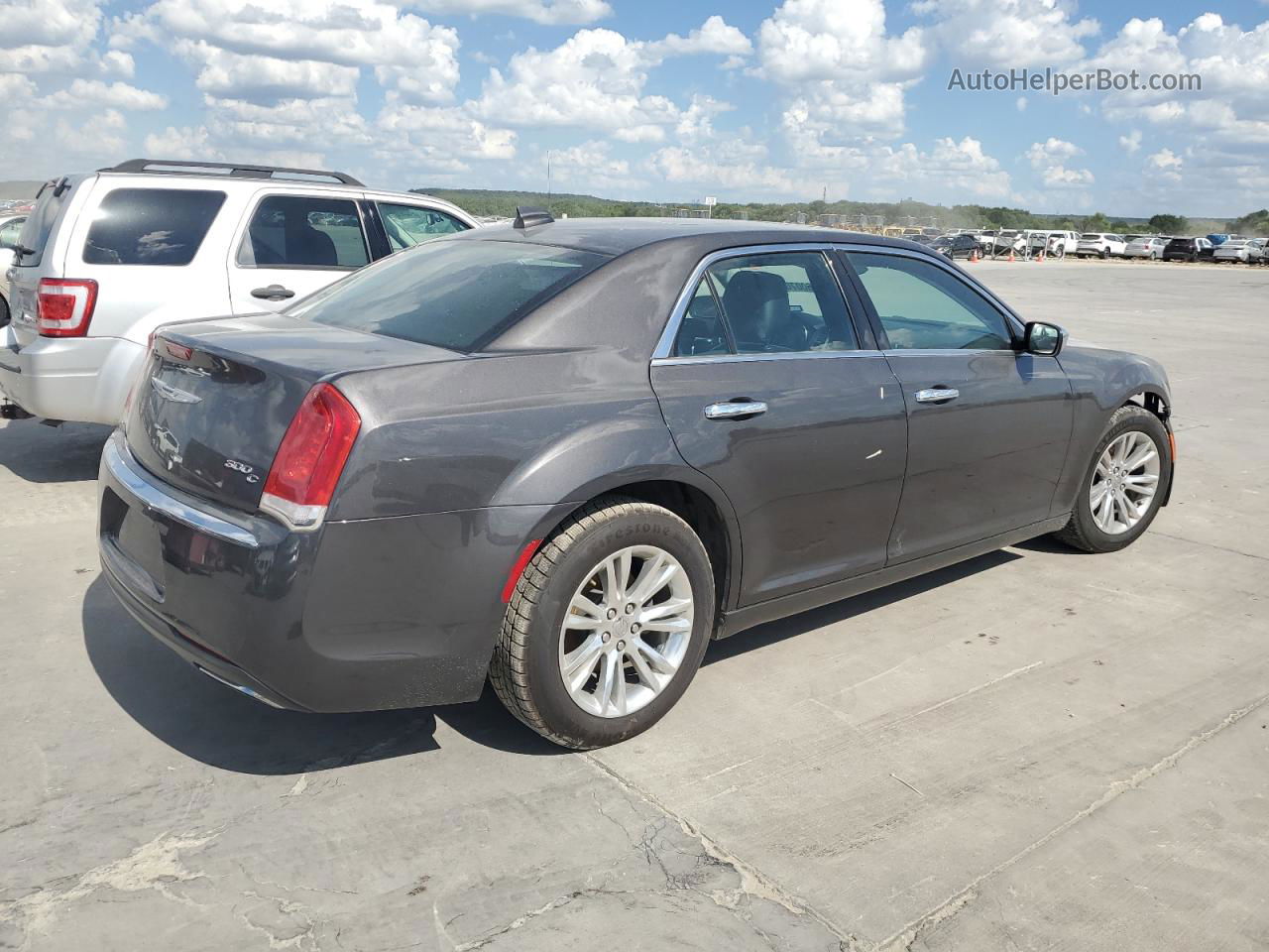 2017 Chrysler 300c  Gray vin: 2C3CCAEG7HH662458